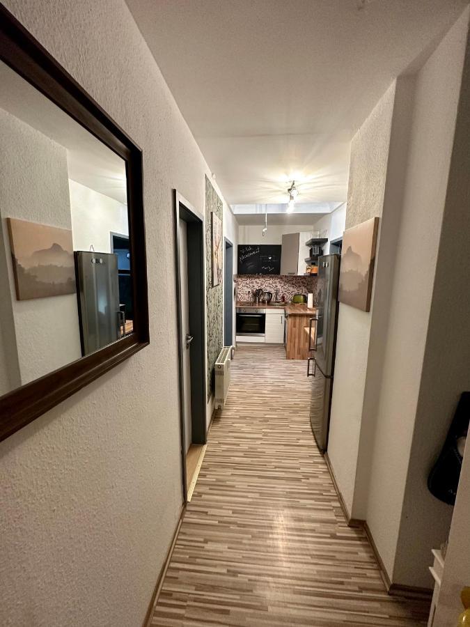 Apartment Zum Gruenen Hirsch Inkl. Parkplatz Erfurt Eksteriør bilde
